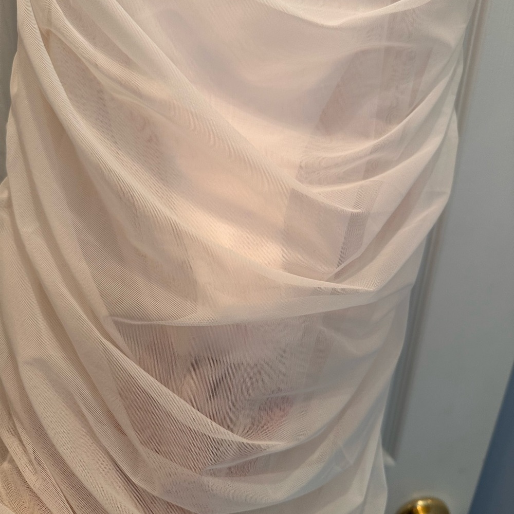Oh Polly Off The Shoulder Ruched Corset Maxi Dress - Picture 5 of 10